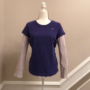 Nike thermal sleeve shirt